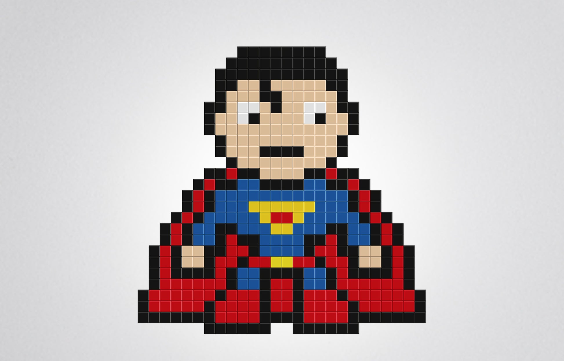 super héros pixel art