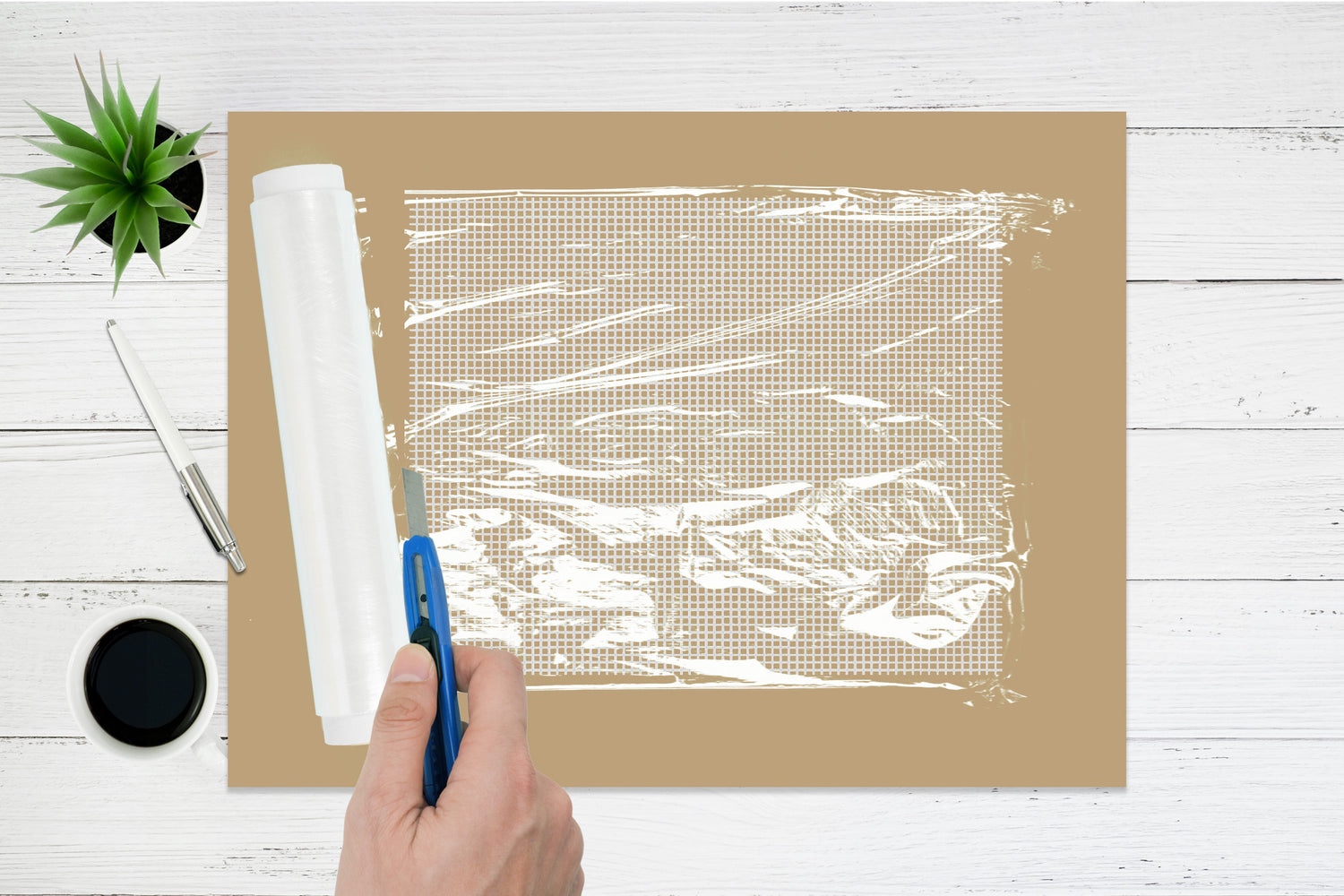 Mode d'emploi pour le montage d'un kit Pixpop de Pixel Art - Etape 2